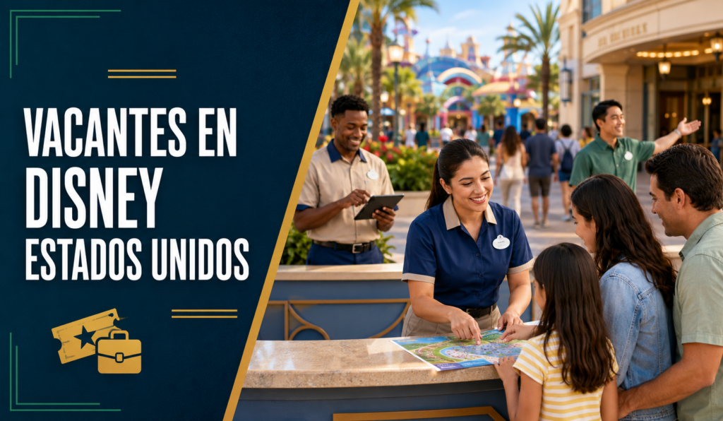 Vacantes en Disney Estados Unidos